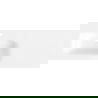 Mexen Vela įlenkiama kriauklė kairėje 121 x 46,5 cm, balta blizgi - 25231200L