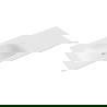 Mexen Vela įleidžiamas į stalviršį kriauklė kairinis 121 x 46,5 cm, balta matinė - 25231201L