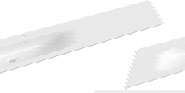 Mexen Vela į stalviršį įleidžiamas kairysis praustuvas 141 x 46,5 cm, blizgi balta - 25231400L