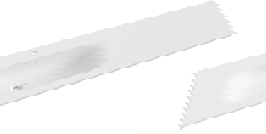 Mexen Vela įmontuojama praustuvas į stalviršį kairioji 141 x 46,5 cm, balta matinė - 25231401L