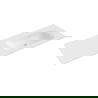 Mexen Vela įleidžiamoji kriauklė, dešinė, 141 x 46,5 cm, balta matinė - 25231401P