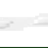 Mexen Vela įleidžiamas praustuvas, kairinis, 161 x 46,5 cm, blizganti balta - 25231600L