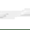 Mexen Vela įleidžiama į stalviršį kriauklė kairė 161 x 46,5 cm, balta matinė - 25231601L