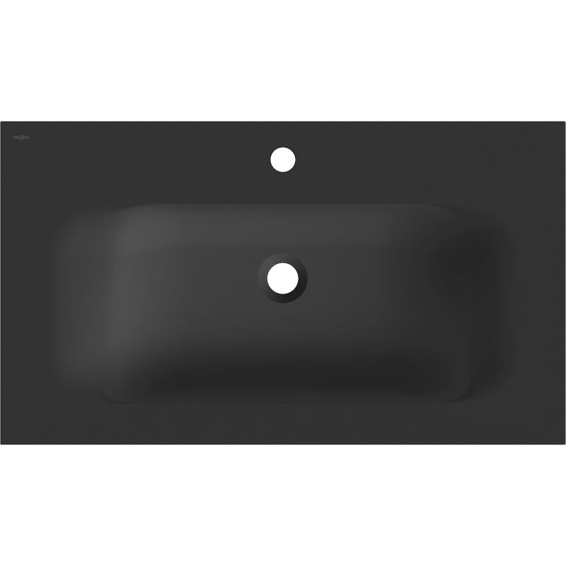 Mexen Vela praustuvas montuojamas į stalviršį 81 x 46,5 cm, matinė juoda - 25238071