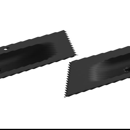 Mexen Vela įleidžiamas į stalviršį praustuvas 91 x 46,5 cm, juodas matinis - 25239071