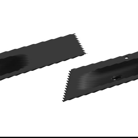 Mexen Vela įleidžiamas į stalviršį praustuvas kairysis 121 x 46,5 cm, juodas matinis - 25231271L