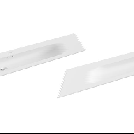 Mexen Vela įleidžiama kriauklė 141 x 46,5 cm, matinė balta - 25231401