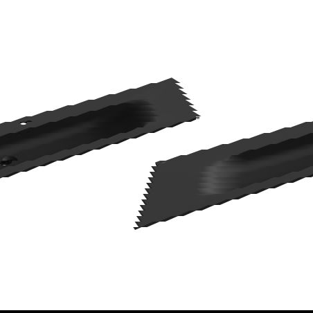 Mexen Vela įmontuojamas į stalviršį praustuvas 141 x 46,5 cm, juodas matinis - 25231471