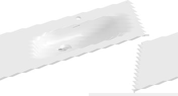 Mexen Vela įleidžiamas praustuvas į stalviršį, dešinysis 91 x 46,5 cm, blizgus baltas - 25239000P