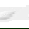 Mexen Vela įleista į stalviršį praustuvė dešinė 91 x 46,5 cm, balta matinė - 25239001P