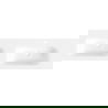 Mexen Vela dvigubas praustuvas, įmontuojamas stalviršyje, 161 x 46,5 cm, blizganti balta - 25231600D
