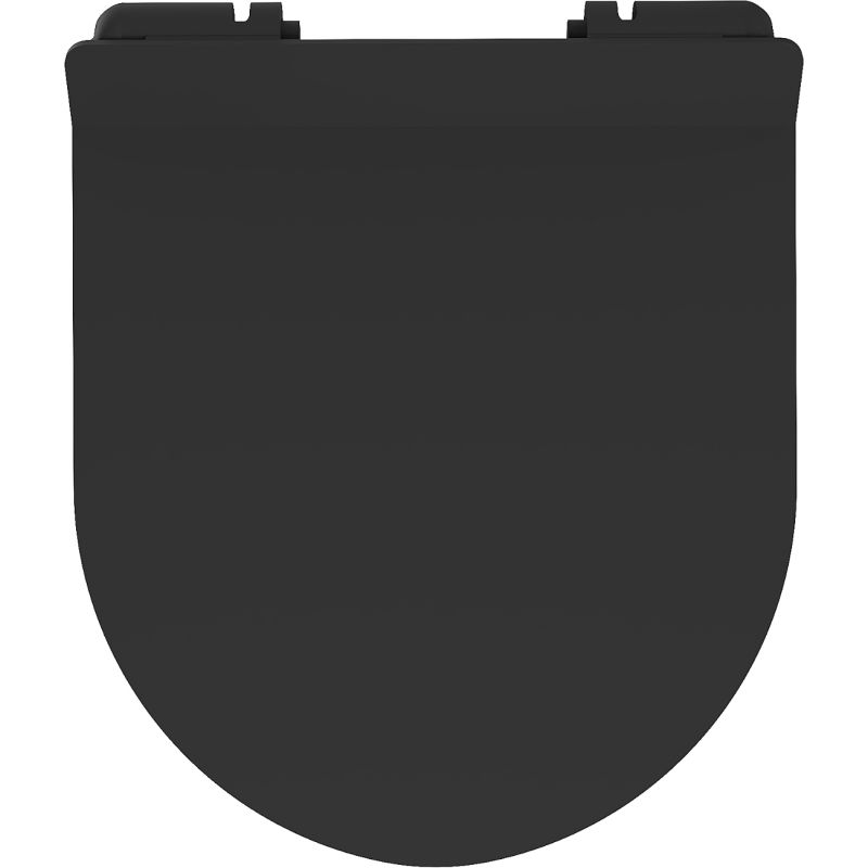 Mexen lėtai užsidaranti plona sėdynė, duroplast, juoda matinė - 39010185