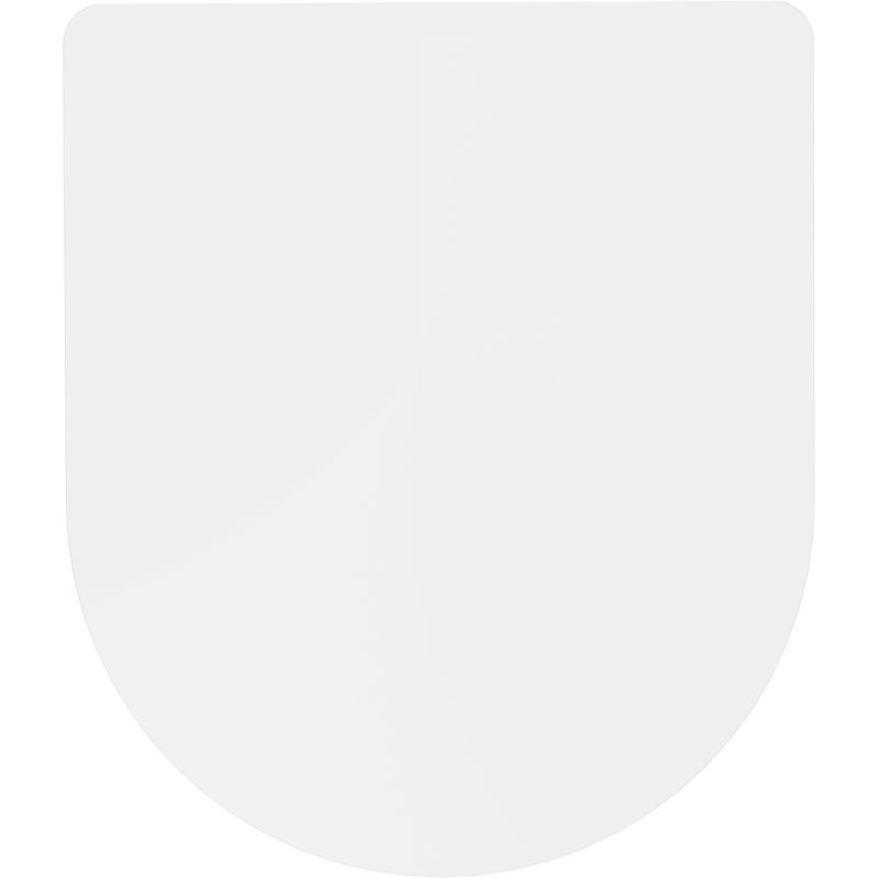 Mexen lėtai nusileidžiantis plonas dangtis, duroplastikas, blizgus baltas - 39030100