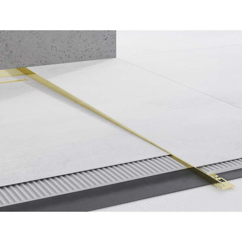 Mexen Line-B grindjuostė su nuolydžiu 120 cm dešinė, auksinė - 185001120R