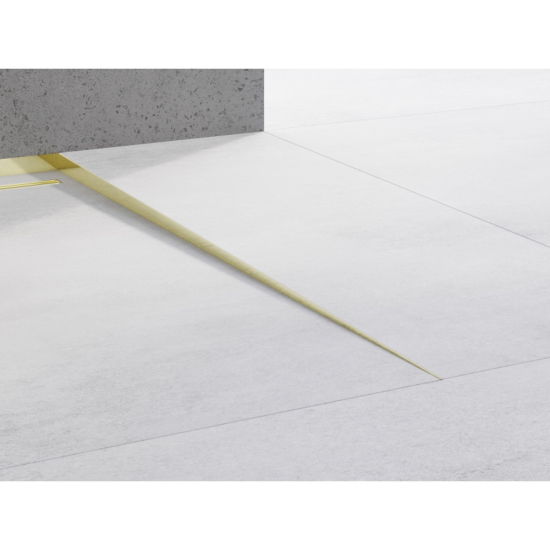 Mexen Line-B grindjuostė su nuolydžiu 120 cm dešinė, auksinė - 185001120R