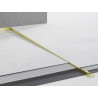 Mexen Line-B grindjuoste, 120 cm, dešinė, auksinė šukuota - 185501120R