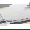 Mexen Line-B grindų nuolydžio juosta 120 cm dešinė, aukso spalvos šlifuota - 185501120R