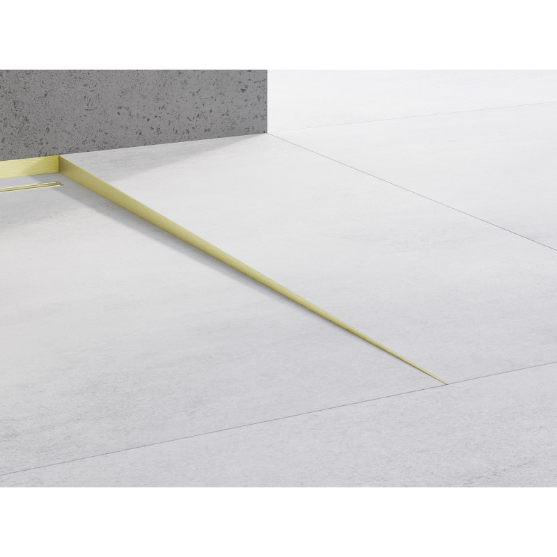 Mexen Line-B grindjuoste, 120 cm, dešinė, auksinė šukuota - 185501120R