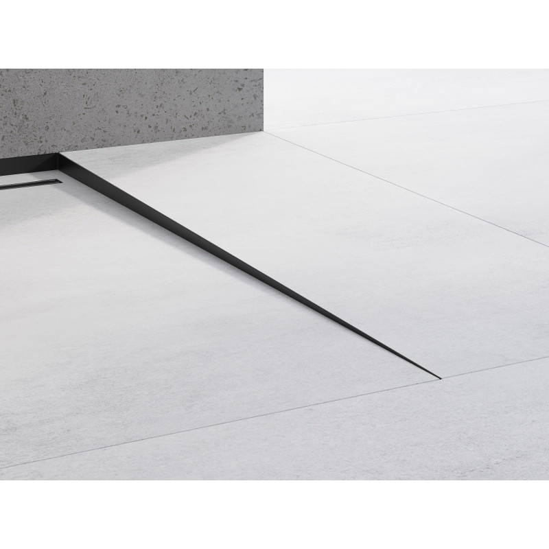 Mexen Line-B nuolydžio grindų juosta 120 cm dešinė, juoda - 187001120R