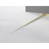 Mexen Line-B nuolydžio grindų juosta 120 cm kairė, auksinė - 185001120L