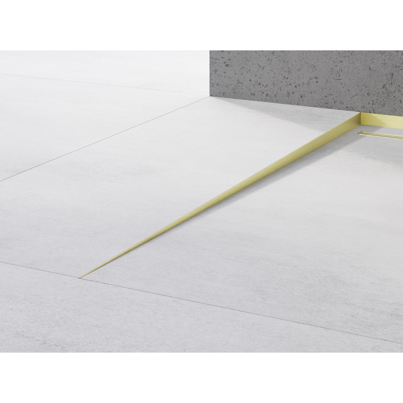 Mexen Line-B grindų nuolydžio juosta kairė 120 cm, auksas šlifuotas - 185501120L