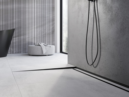 Mexen Line-B grindų nuolydžio juostelė 120 cm kairė, juoda - 187001120L