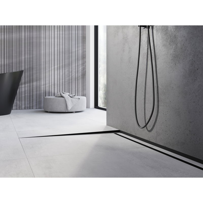 Mexen Line-B grindų nuolydžio juosta 180 cm kairė, juoda - 187001180L