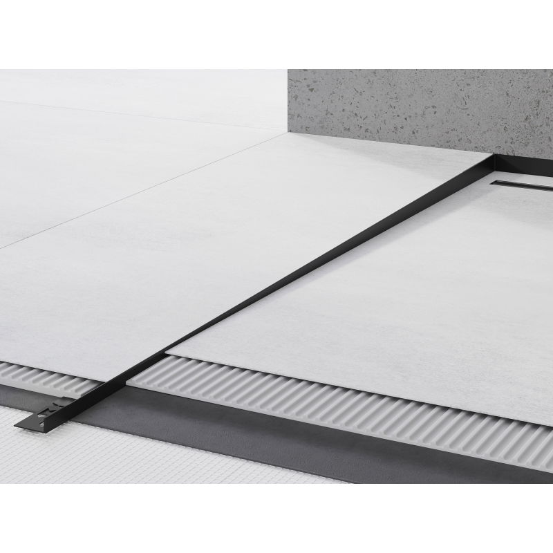 Mexen Line-B grindų nuolydžio juosta 180 cm kairė, juoda - 187001180L