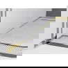 Mexen Line-B pakreipimo juosta prie sienos 120 cm kairė, auksinė - 185002120L