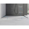 Mexen Line-B prie sienos esantis nuolydžio juosta 120 cm kairė, juoda - 187002120L