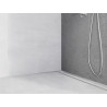 Mexen Line-B sieninė nuolydžio juosta 180 cm kairė, inox - 181002180L