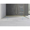 Mexen Line-B atriaminė sieninė juosta 180 cm kairė, auksinė - 185002180L