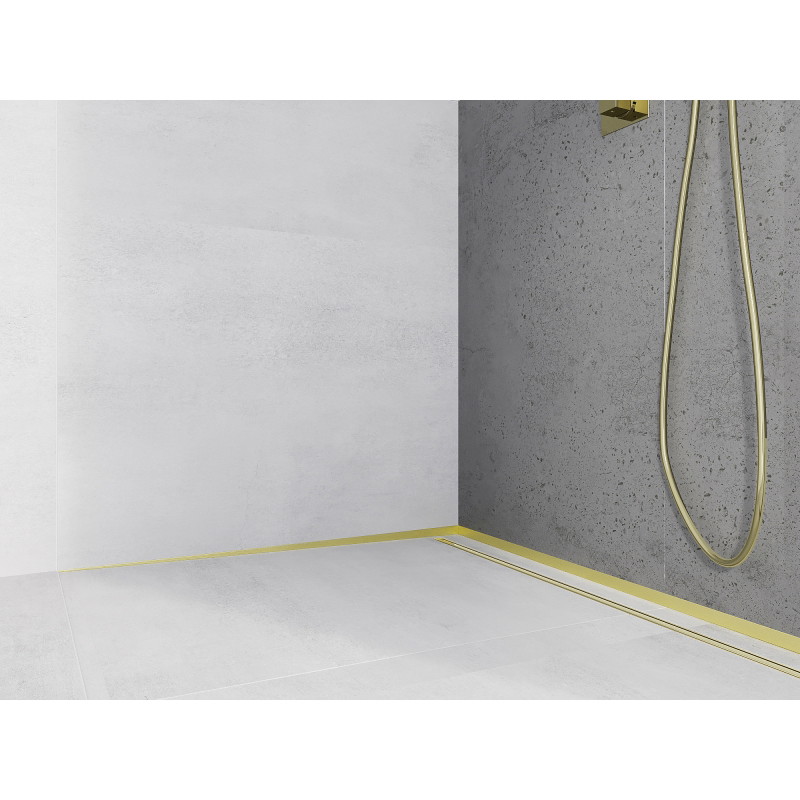 Mexen Line-B atriaminė sieninė juosta 180 cm kairė, auksinė - 185002180L