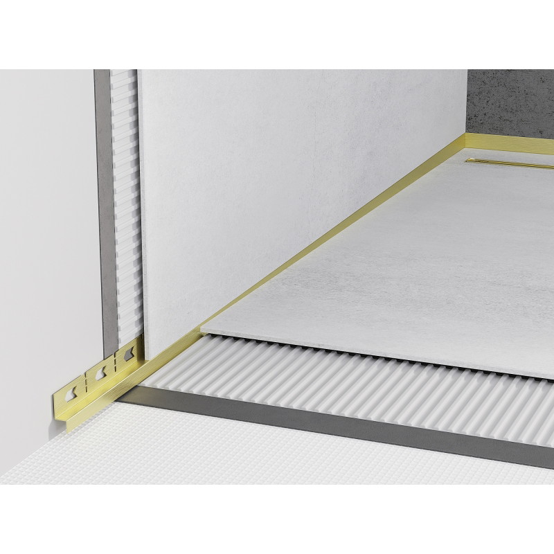 Mexen Line-B atriaminė sieninė juosta 180 cm kairė, auksinė - 185002180L