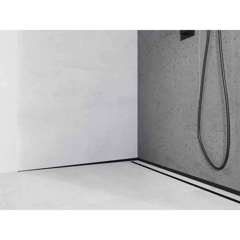 Mexen Line-B atsarginė sieninė juosta 180 cm kairė, juoda - 187002180L