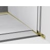 Mexen Line-B sieninė nuožulni juostelė 120 cm dešinė, auksinė - 185002120R