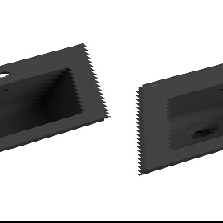 Mexen Otis įleistinė praustuvė 46 x 46,5 cm, matinė juoda - 25184571