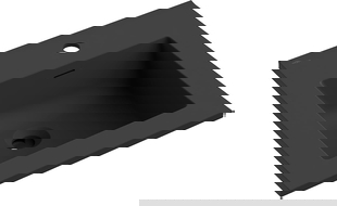 Mexen Otis įleistinė praustuvė 46 x 46,5 cm, matinė juoda - 25184571