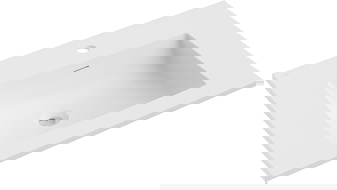 Mexen Otis įmontuojamas praustuvas 71 x 46,5 cm, baltas matinis - 25187001