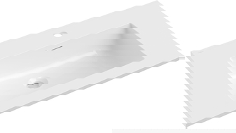 Mexen Otis stalviršyje įmontuojamas praustuvas 71 x 46,5 cm, baltas blizgesys - 25187000