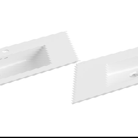 Mexen Otis įleistas praustuvas 81 x 46,5 cm, blizgantis balta - 25188000