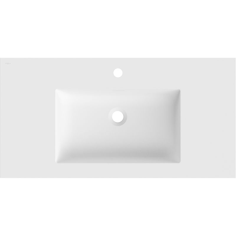 Mexen Otis įleista į stalviršį praustuvas 91 x 46,5 cm, baltas matinis - 25189001