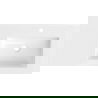 Mexen Otis įleidžiama į stalviršį dešinė pusė 91 x 46,5 cm, balta blizgi - 25189000P
