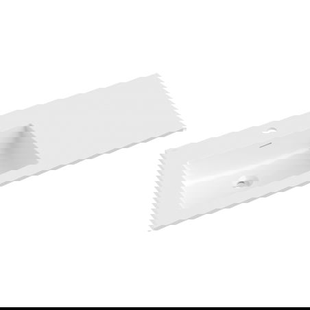 Mexen Otis įleistinė kriauklė kairė 101 x 46,5 cm, balta blizgi - 25181000L