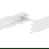 Mexen Otis kriauklė įleidžiamas į stalviršį dešinysis 101 x 46,5 cm, balta matinė - 25181001P