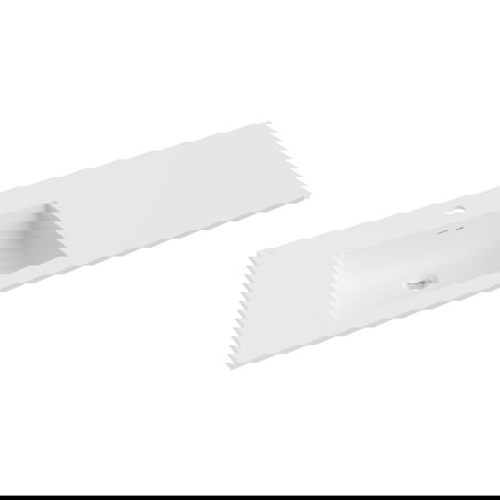 Mexen Otis įleistinė praustuvas kairėje 121 x 46,5 cm, balta matinė - 25181201L