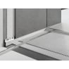 Mexen Line-B dušo juosta 130 cm, inox - 181003130U
