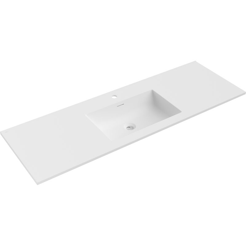 Mexen Otis įleidžiamas praustuvas 141 x 46,5 cm, baltas matinis - 25181401