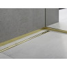 Mexen Line-B priekinė dušo lovelio juostelė 130 cm, auksinė - 185003130U