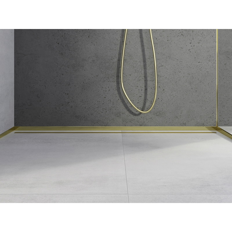 Mexen Line-B priekinė latakų plokštė 180 cm, auksinė - 185003180U